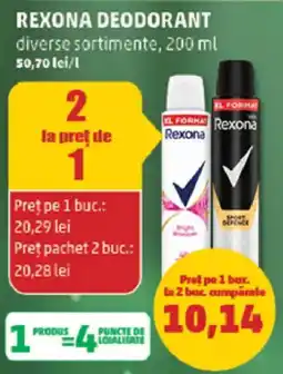 Penny Rexona deodorant Ofertă