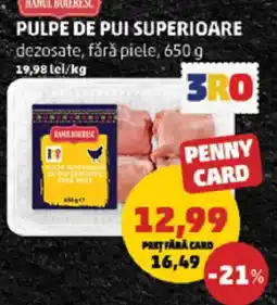 Penny Hancu Bulekesc pulpe de pui superioare Ofertă