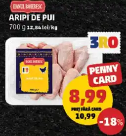Penny Banul Boieresc aripi de pui Ofertă