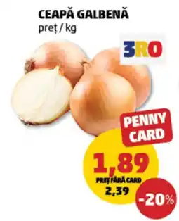 Penny 3RO ceapă galbenă Ofertă