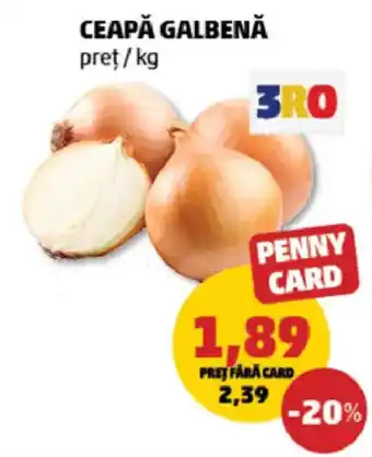 3RO ceapă galbenă