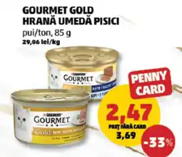 Penny Gourmet gold hrană umedă pisici Ofertă