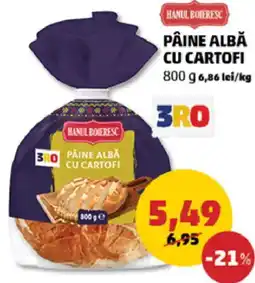Penny Hanul Boieresc pâine albă cu cartofi Ofertă