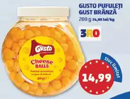 Penny Gusto cheese balls Ofertă