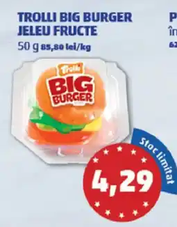 Penny Trolli big burger jeleu fructe Ofertă