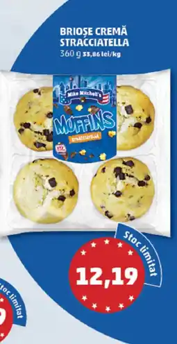 Penny Mike Mitchell's Muffins Stracciatella Ofertă