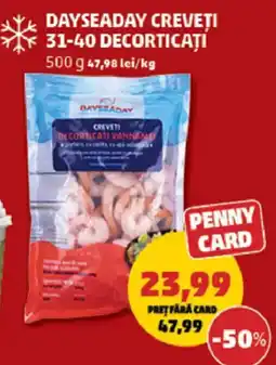 Penny Dayseaday crevete decorticate Ofertă