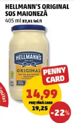 Penny Hellmann's original sos maioneză Ofertă