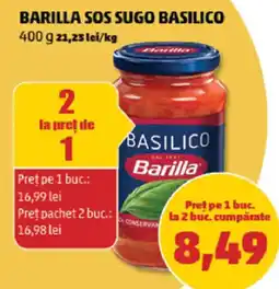 Penny Barilla sos sugo basilico Ofertă