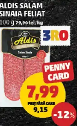 Penny Aldis salam sinaia feliat Ofertă