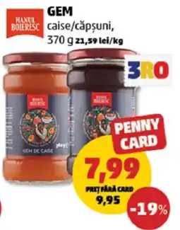 Penny Hanul Boieresc gem caise/căpșuni Ofertă