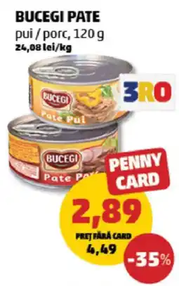 Penny Bucegi pate pui Ofertă