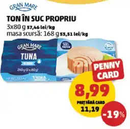Penny Gran Mare ton în suc propriu Ofertă
