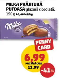 Penny Milka prăjitură pufoasă Ofertă