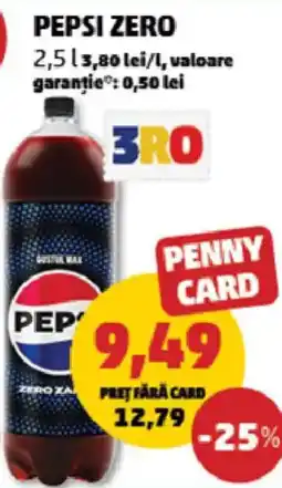 Penny Pepsi zero Ofertă
