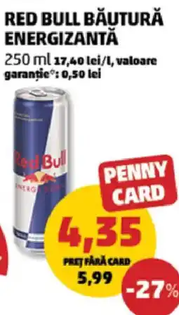 Penny Red Bull băutură energizantă Ofertă