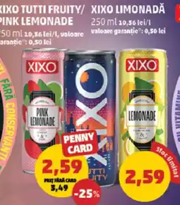 Penny Xixo tutti fruity Ofertă