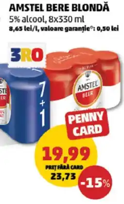 Penny Amstel bere blondă Ofertă