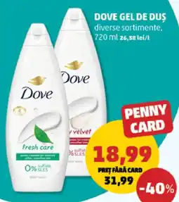 Penny Dove gel de duș Ofertă