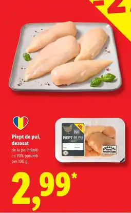 Lidl Piept de pui, dezosat Ofertă