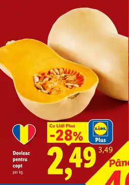 Lidl Lidl Dovleac pentru copt Ofertă
