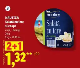Lidl Nautica salată cu icre și ceapă Ofertă