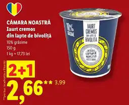 Lidl Cámara Noastră Iaurt cremos Ofertă