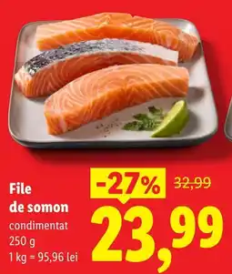 Lidl File de somon Ofertă