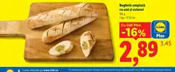 Lidl Baghetă umplută cu unt și usturoi Ofertă