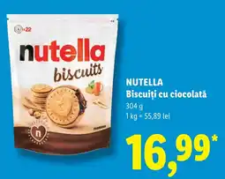 Lidl Nutella biscuits Ofertă