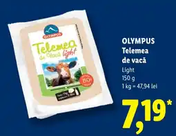 Lidl Olympus telemea de vaca light Ofertă