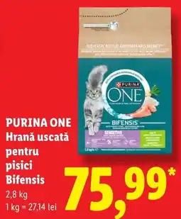 Lidl Purina one hrană uscată pentru pisici bifensis Ofertă