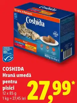 Lidl Coshida Hrană umedă pentru pisici Ofertă