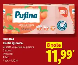 Lidl Pufina hârtie igienică Ofertă
