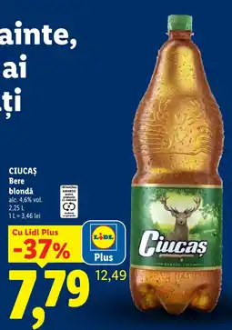 Lidl Ciucas Bere blondă Ofertă