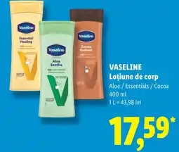 Lidl Vaseline loțiune de corp Ofertă