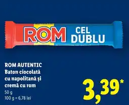 Lidl Rom cel dublu Ofertă