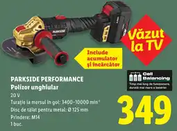 Lidl Parkside performance polizor unghiular Ofertă
