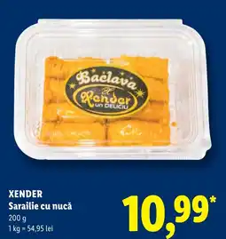 Lidl Xender sarailie cu nucă Ofertă