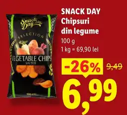 Lidl Snack Day chipsuri din legume Ofertă