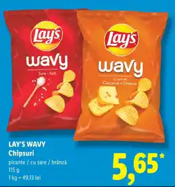 Lidl Lay's wavy Chipsuri Ofertă