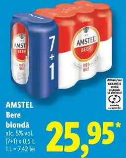 Lidl Amst bere blondă Ofertă