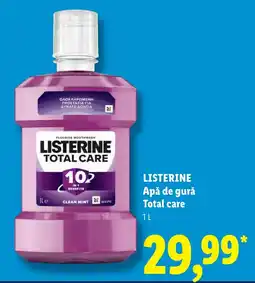 Lidl Listerine apă de gură total care Ofertă