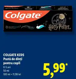 Lidl Colgate Kids Pastă de dinți pentru copii Ofertă