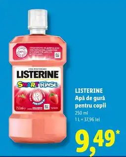 Lidl Listerine apă de gură pentru copii Ofertă