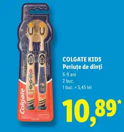 Lidl Colgate Kids Periuțe de dinți Ofertă