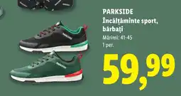 Lidl Parkside încălțăminte sport, bărbați Ofertă