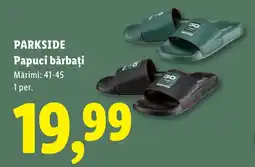 Lidl Parkside papuci bărbați Ofertă