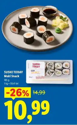Lidl Sushi Today Maki Snack Ofertă