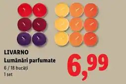 Lidl Livarno lumânări parfumate Ofertă